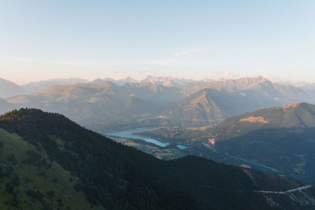 Tour de l'Obiou GR® de Pays étape Lachaup à Pellafol - Photo ©Gontran Isnard - Lac du Sautet