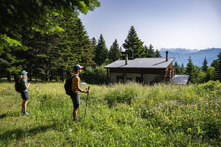 Tour de l'Obiou GR® de Pays étape Lachaup à Pellafol - Photo ©Jessica Bordeau - refuge Samblue