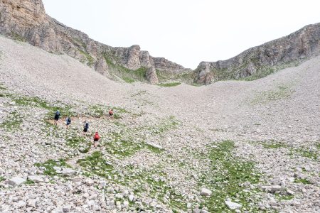 Tour de l'Obiou GR® de Pays étape Tréminis à Lachaup - Photo ©Jessica Bordeau - vallon Charnier
